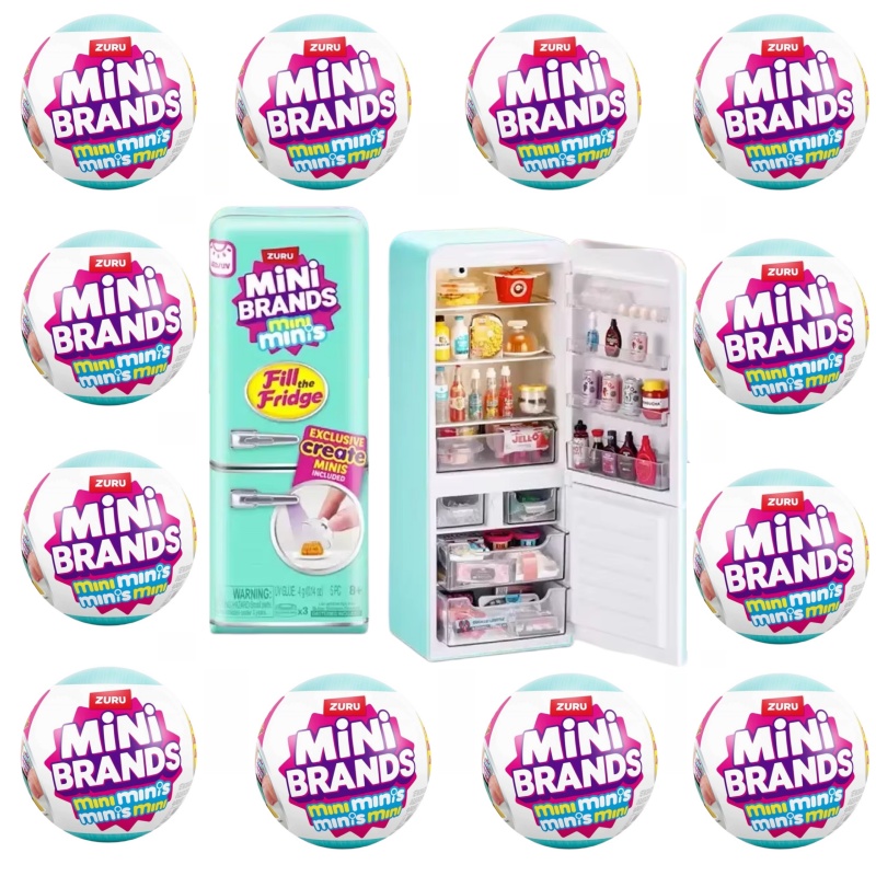 Food Storage Kits - Nieuwe ZURU Mini Brands Koelkast Ball
