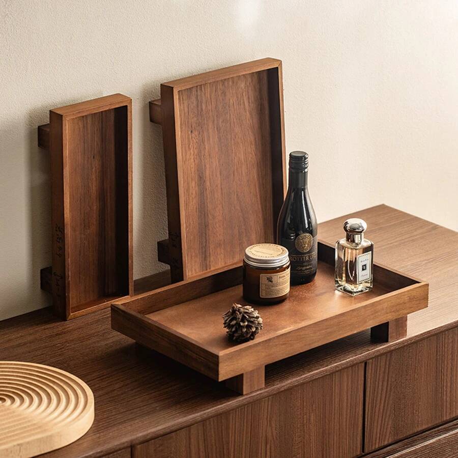 Food Storage For Restaurant - Japanse stijl houten Gongfu theeceremonie accessoires
