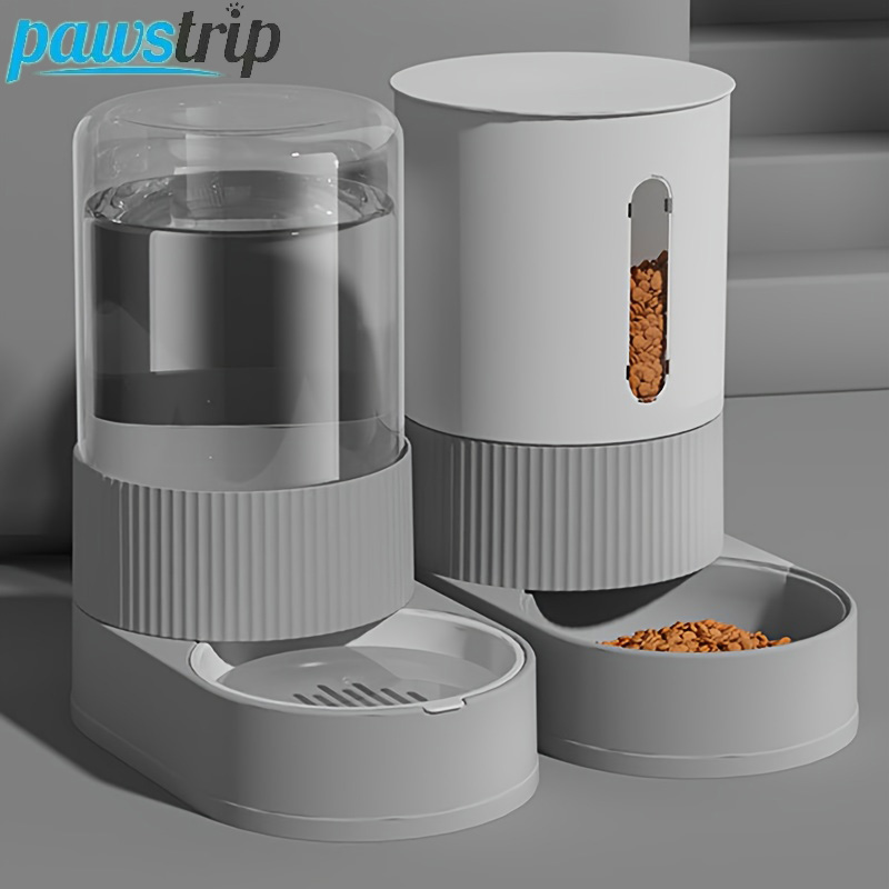 Food Storage Large Plastic Containers - Kattenvoerbak met grote capaciteit Automatische kattenwaterdispenser