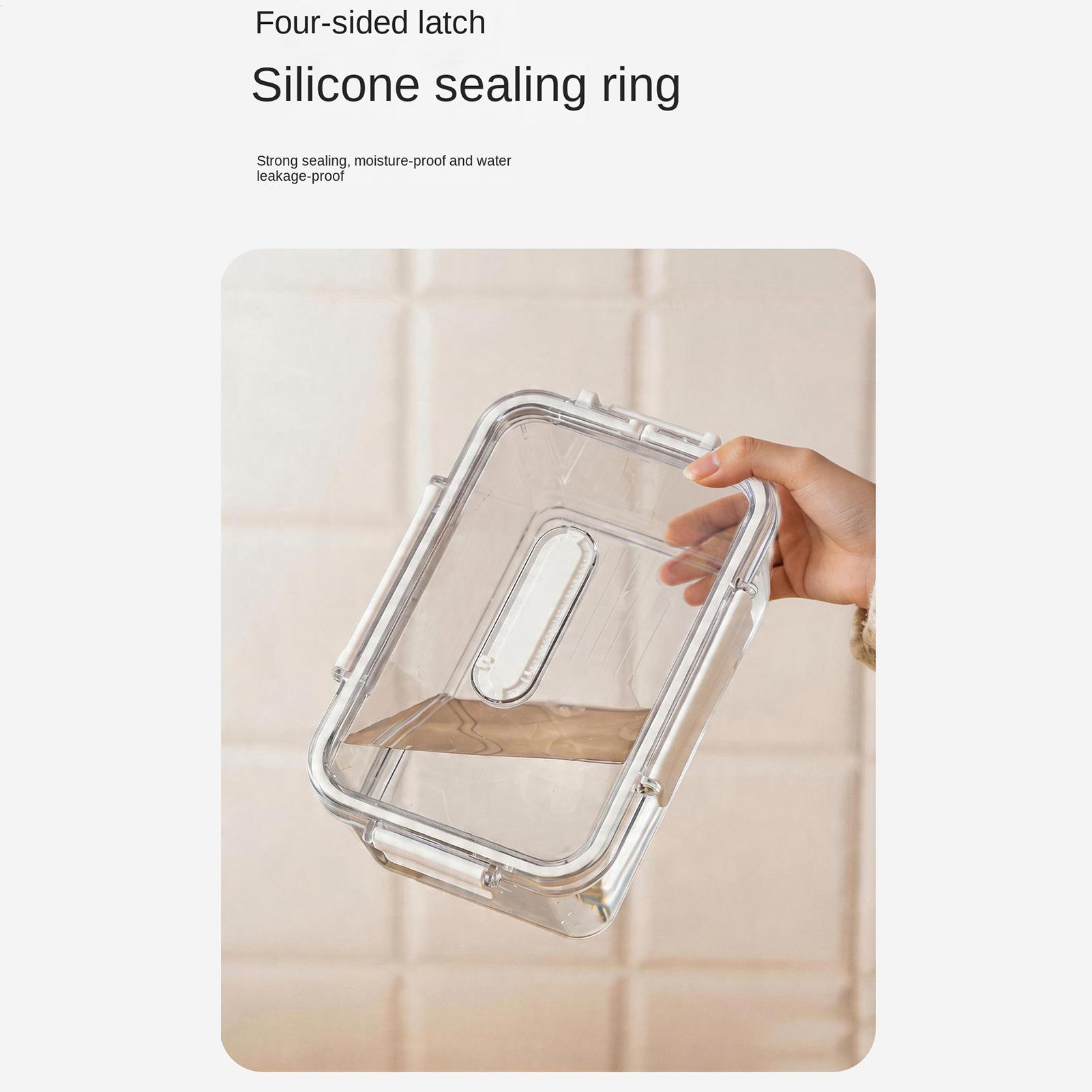 Food Storage Large Plastic Containers - Voedselorganizer-containers voor de koelkast met deksels,
