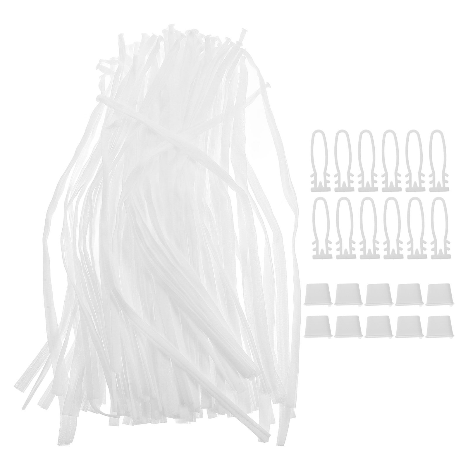 Produce Bag Reusable Mesh - 100 sets herbruikbare mesh-productzakken, sterke scheurbestendige
