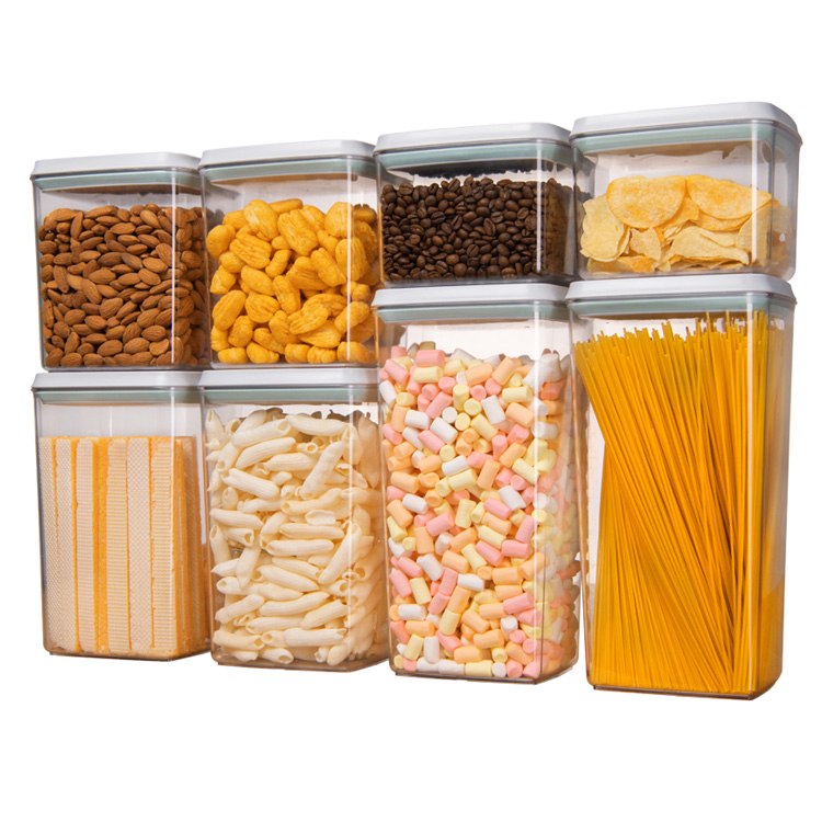 Food Storage Pantry - Fabriek directe luchtdichte voedselopslagcontainer set 8-delige