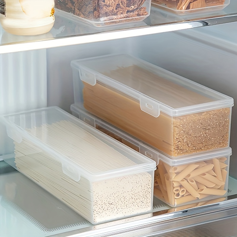 Food Storage And Safety - Grote Capaciteit Transparante Plastic Koelkast Opbergdoos,