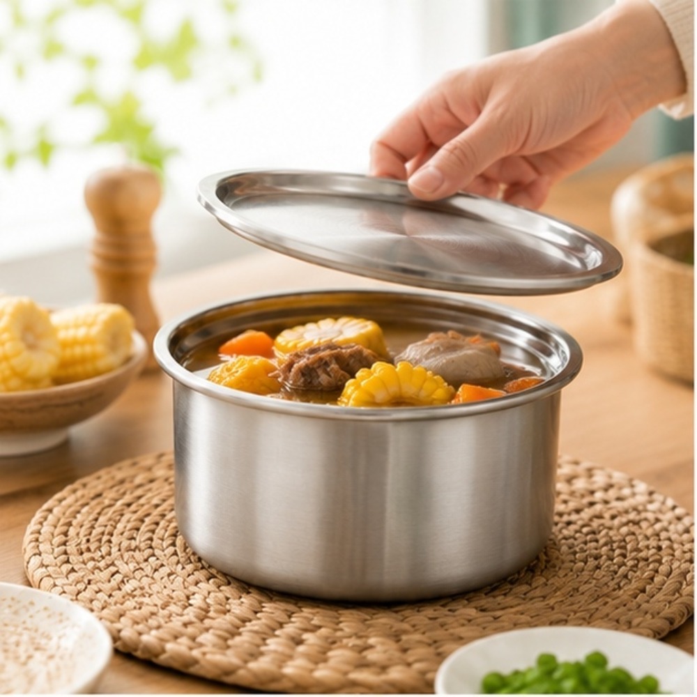 Food Storage Ideas - 304 roestvrijstalen ramekin met deksel, geschikt