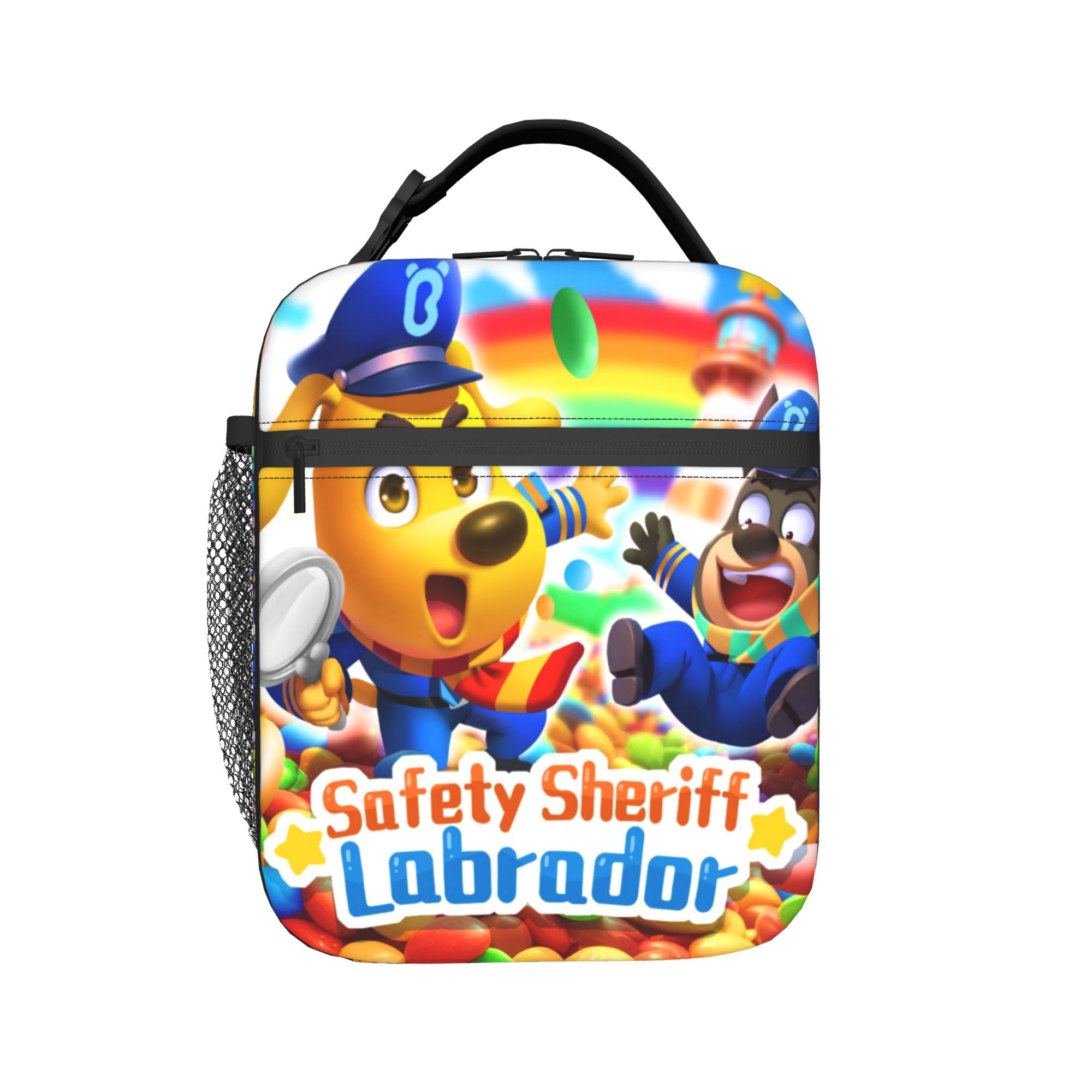 Food Storage And Safety - Safety Sheriff Labrador Merch geïsoleerde lunchtas