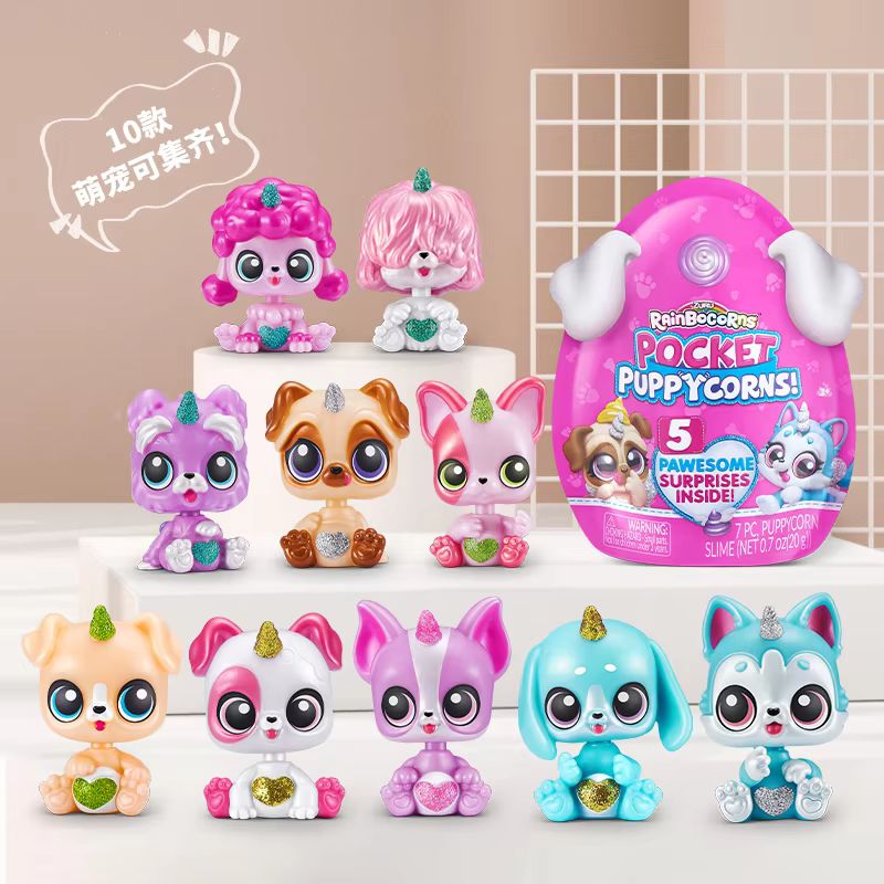 Food Storage Eggs - Zuru Rainbocorns Pocket Puppy Likdoorns Mysterieuze