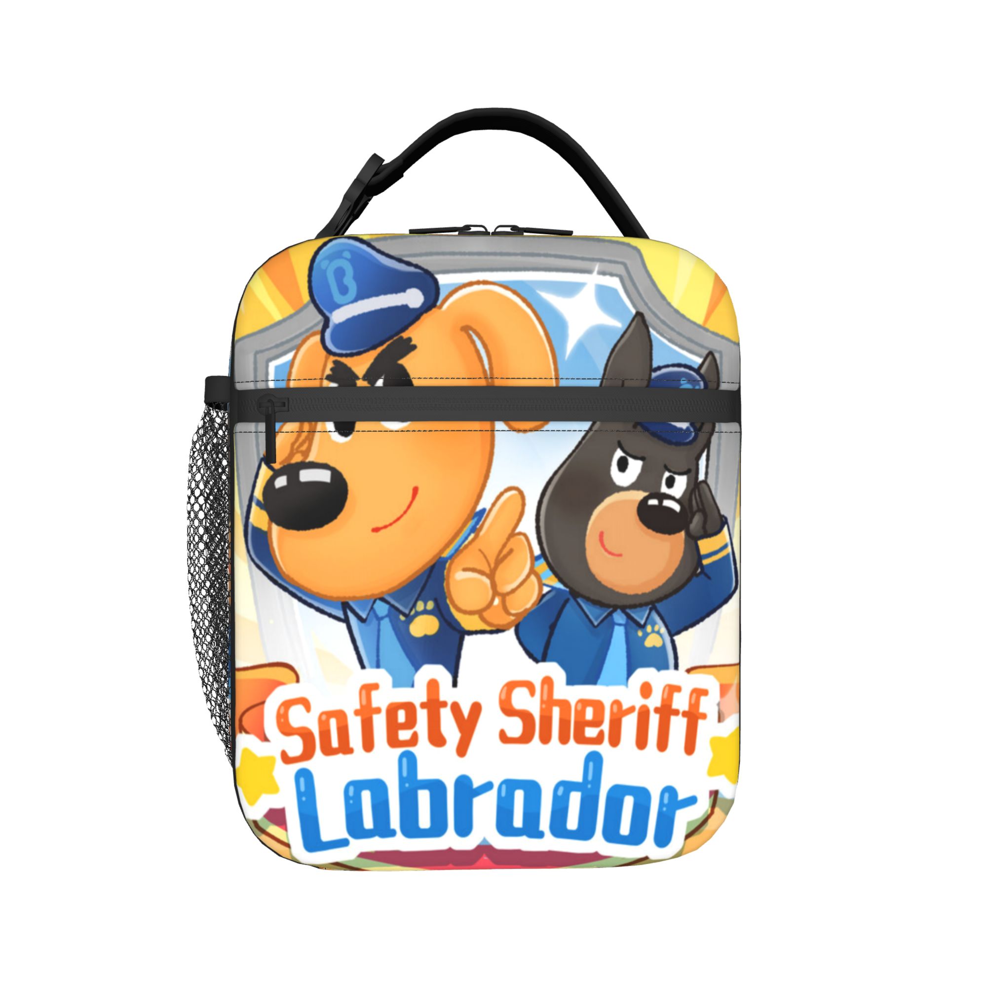 Food Storage And Safety - Safety Sheriff Labrador geïsoleerde lunchtassen voor