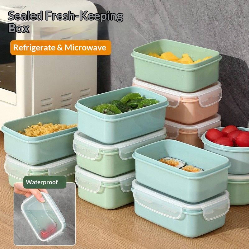 Food Storage Ideas - Luchtdicht bewaardozen voor voedsel, BPA-vrij, stapelbaar,