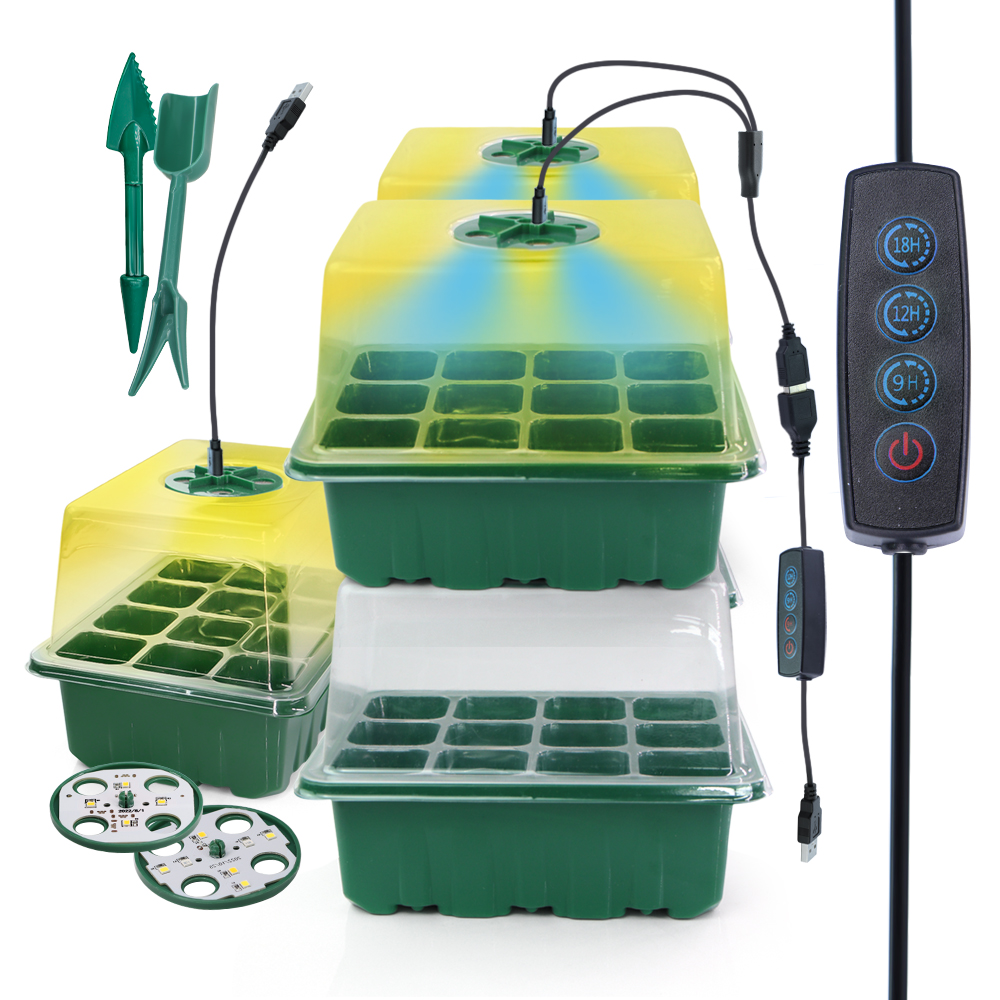 Food Storage Plants - LED Kwekerij Potten met Grow Light