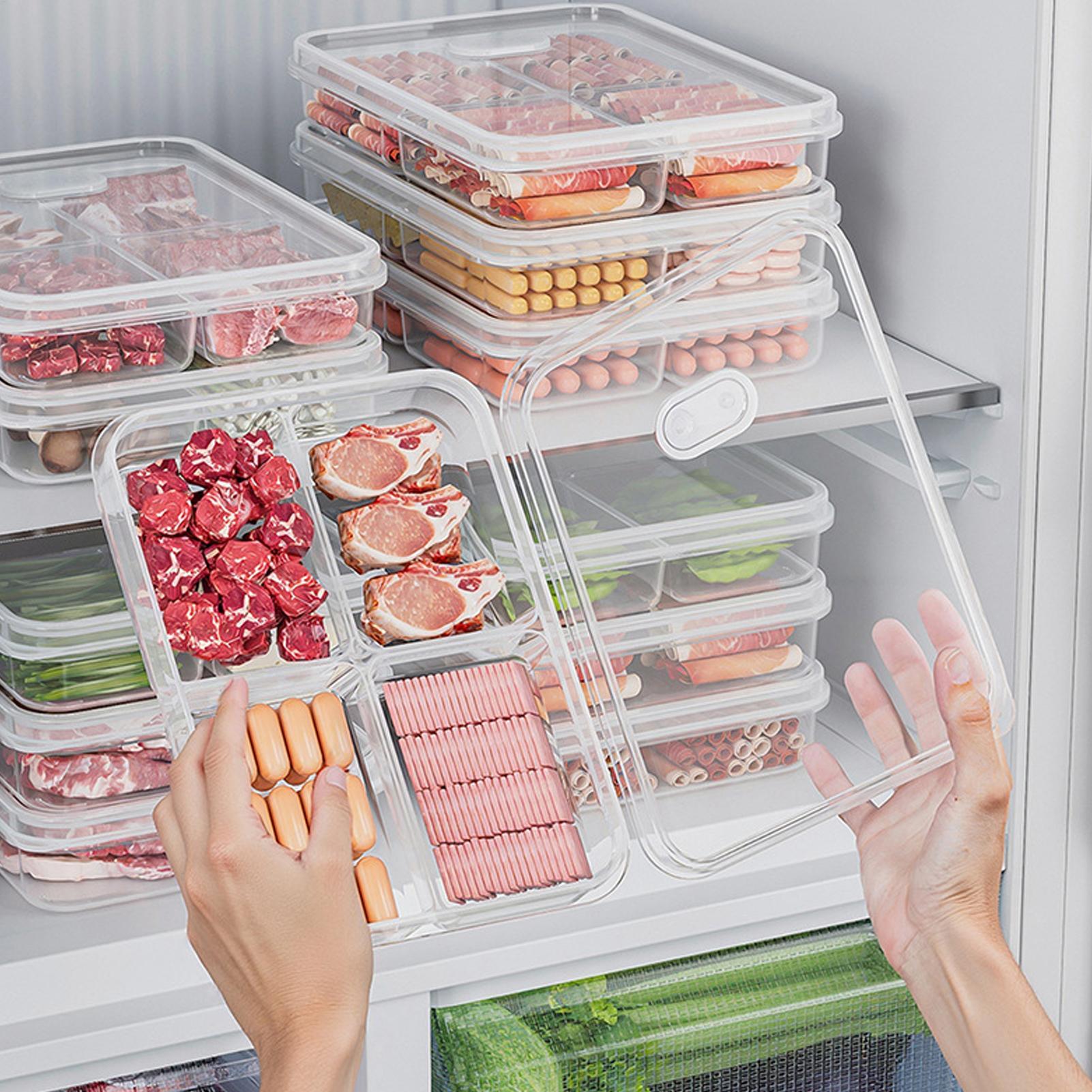 Food Storage Ideas - 1PC Koelkast Opbergdoos Vlees Groente Vershouddoos