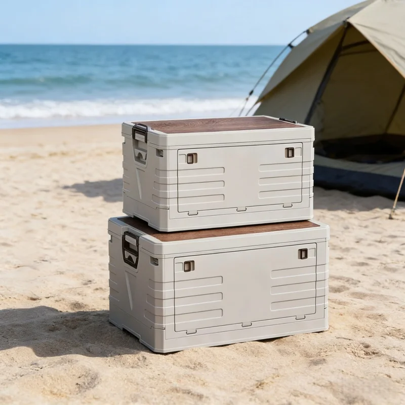 Food Storage Quart - Auto-opbergbak Buiten Kamperen Opvouwbare opbergbox Grote