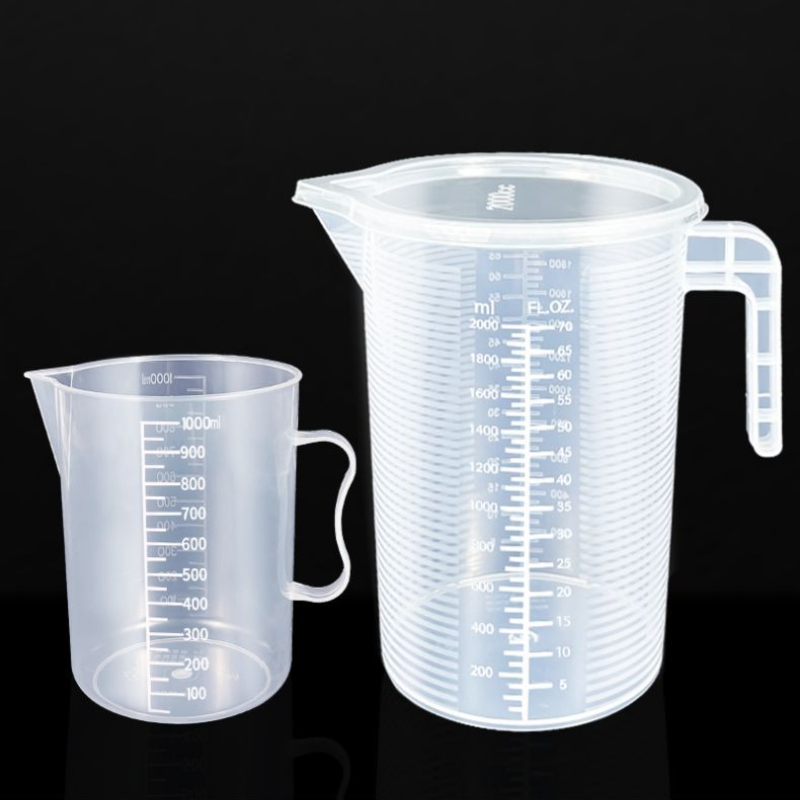 Food Storage For Restaurant - 1000/5000ml voedselveilige plastic vloeistofmaatbeker zonder deksel,