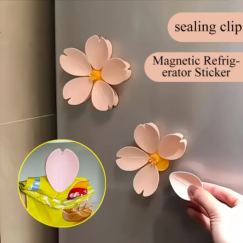 Food Storage Plants - Sakura magnetische clip creatieve keukengadget multifunctionele