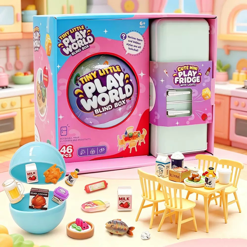 4-kleuren mini koelkast blind  - Food Storage Kits recensie en prijs
