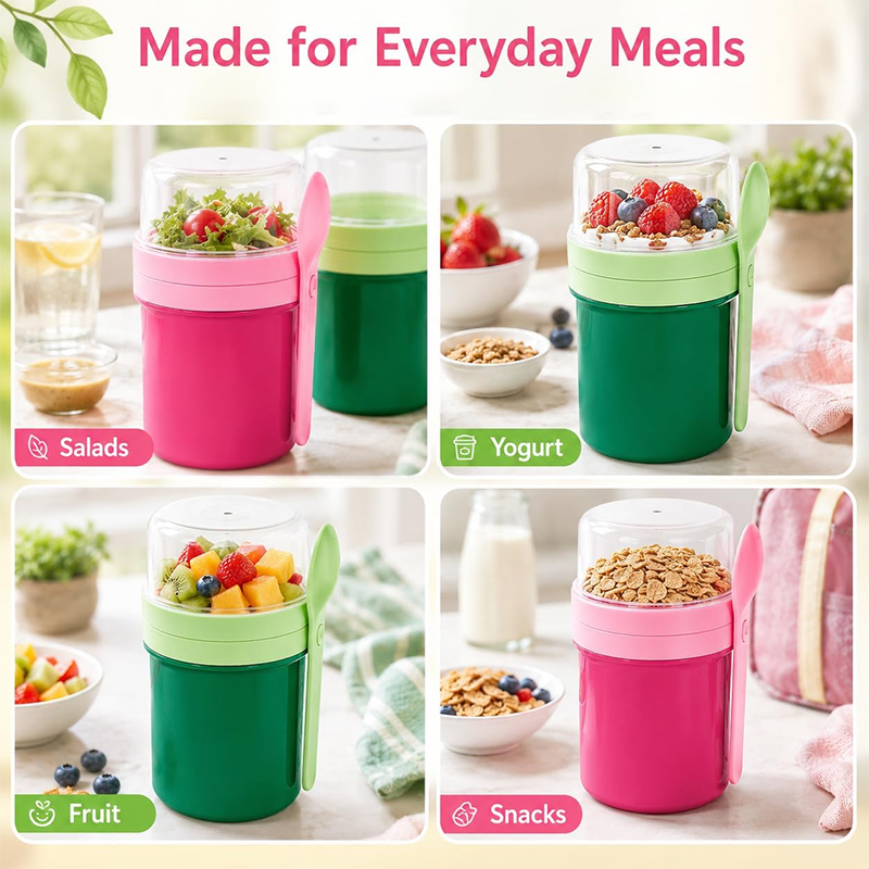 Draagbare dubbele laag overnig - Food Storage Unit recensie en prijs