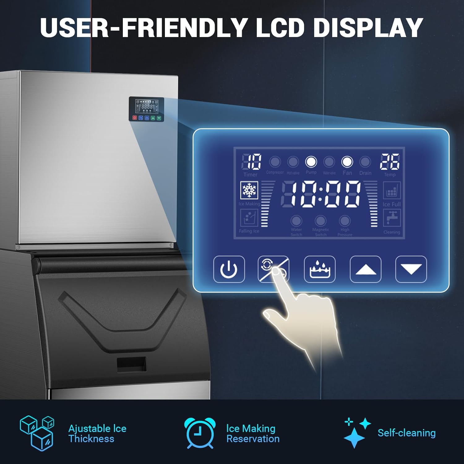 Commerciële ijsmachine met 560 - Food Storage For Restaurant recensie en prijs