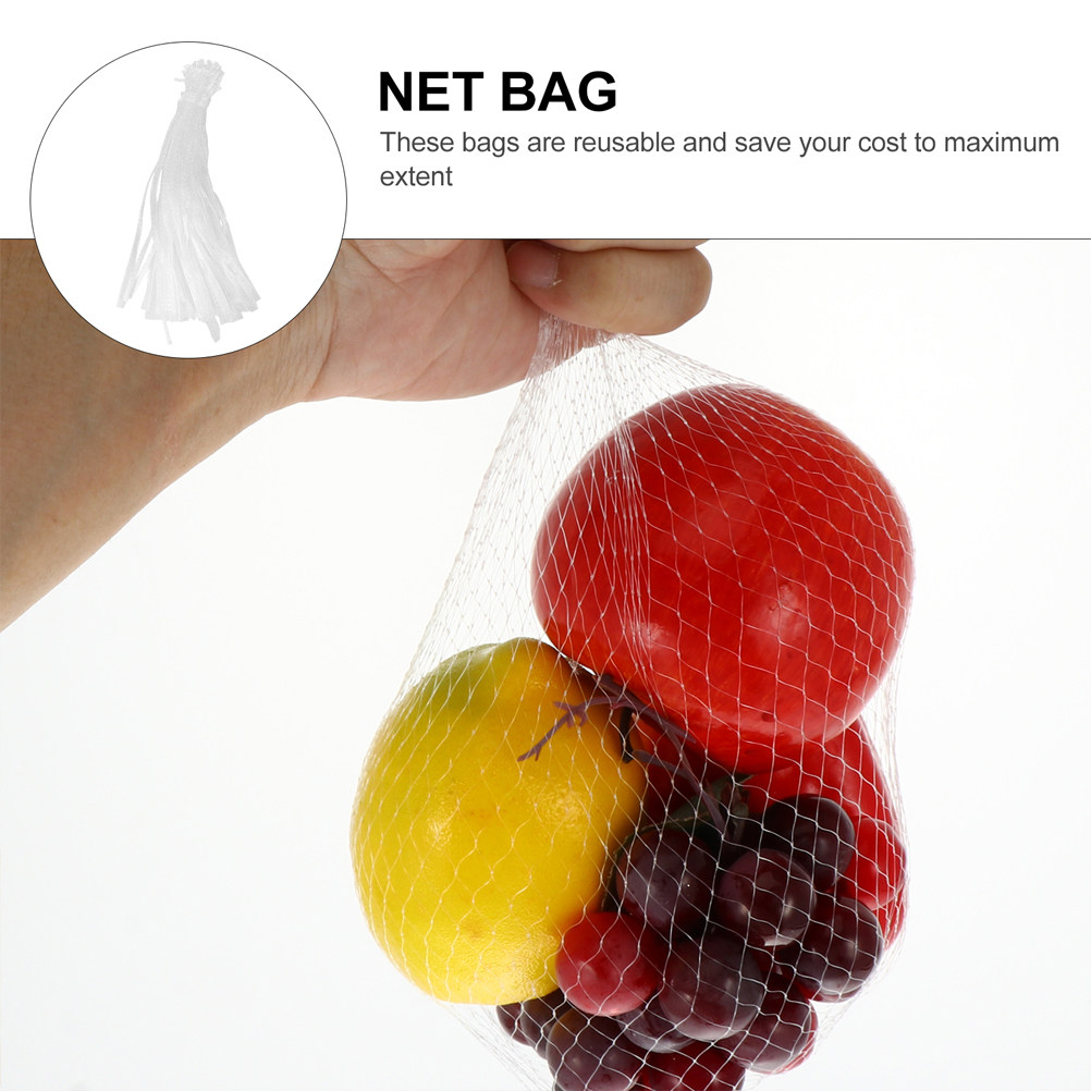 50 Stuks Heavy Duty Mesh Produ - Produce Bag Reusable Mesh recensie en prijs