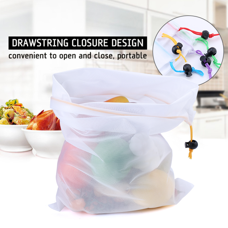 3/9/15 Stuks Herbruikbare Groe - Produce Bag Reusable Mesh recensie en prijs