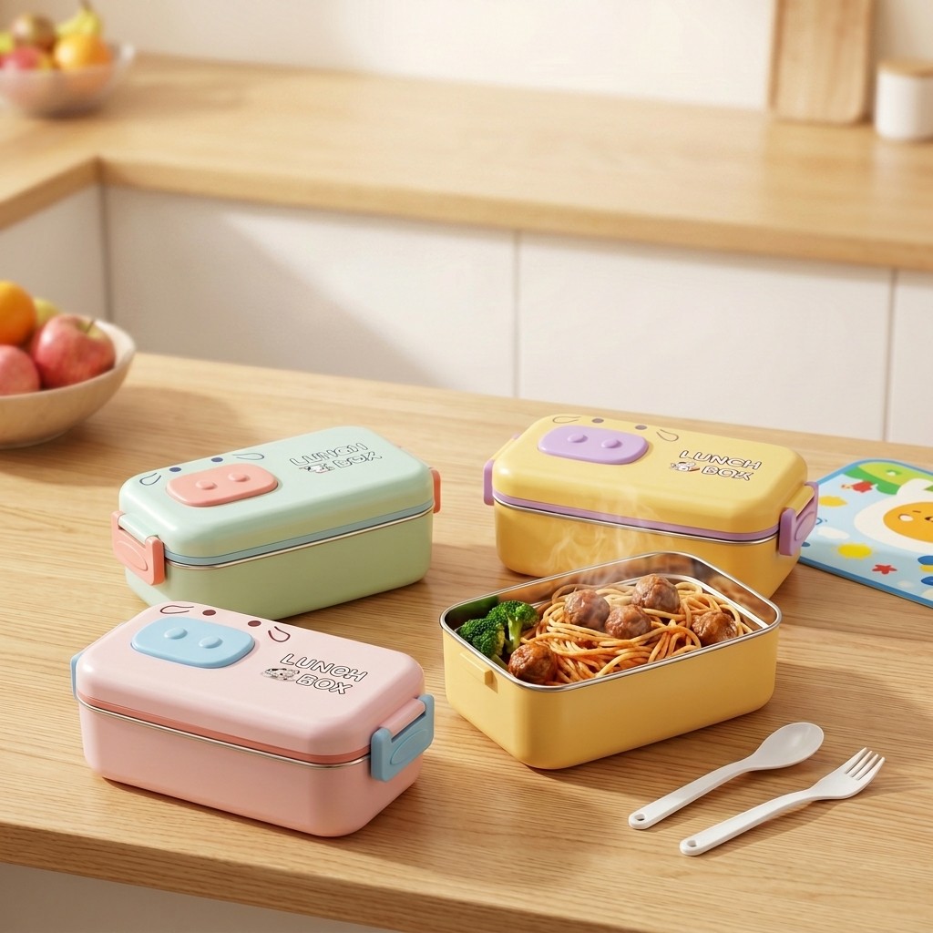 304 RVS Bento Box Lekvrij Verd - Food Storage Quart recensie en prijs