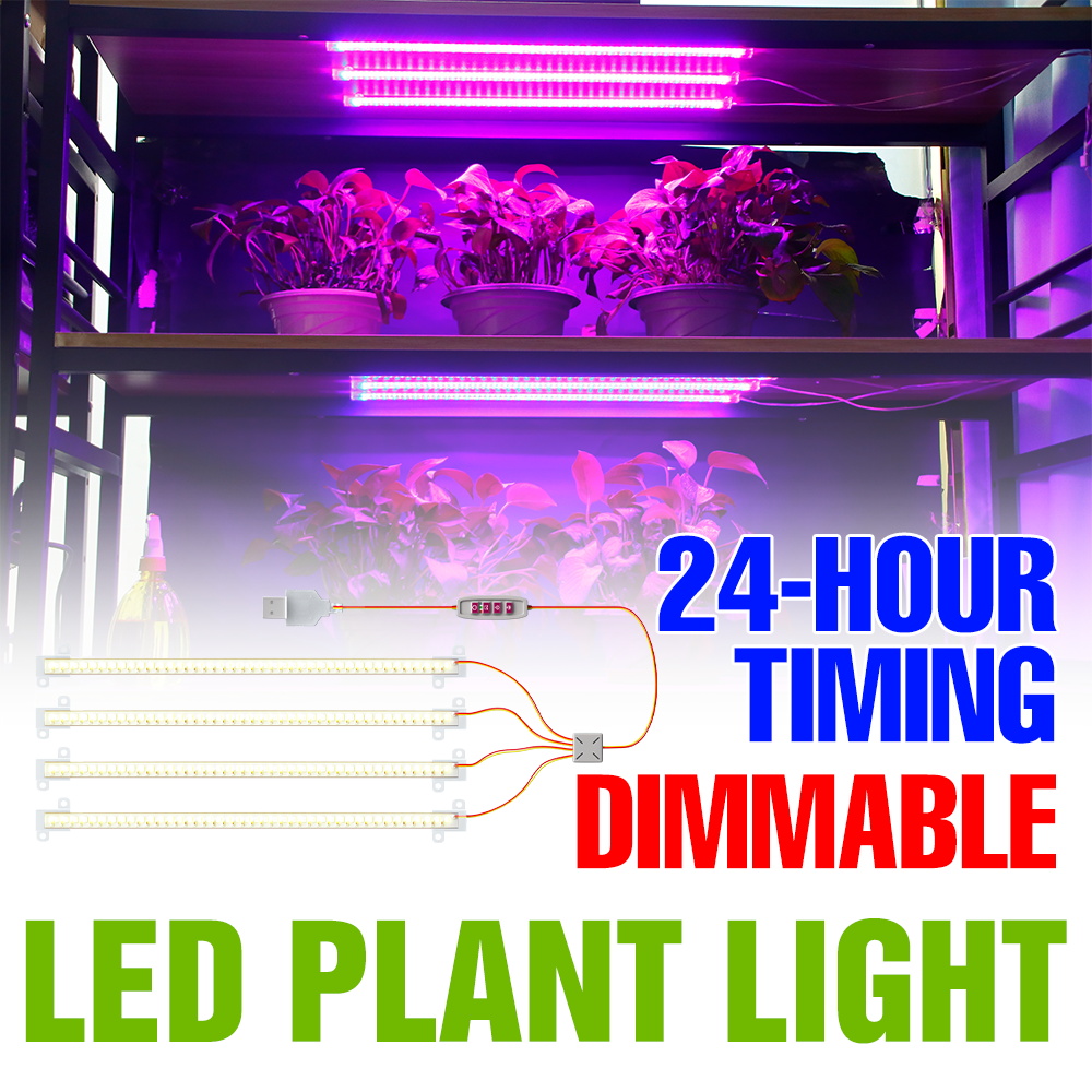 LED Indoor Plant Light Bar USB - Food Storage Plants recensie en prijs