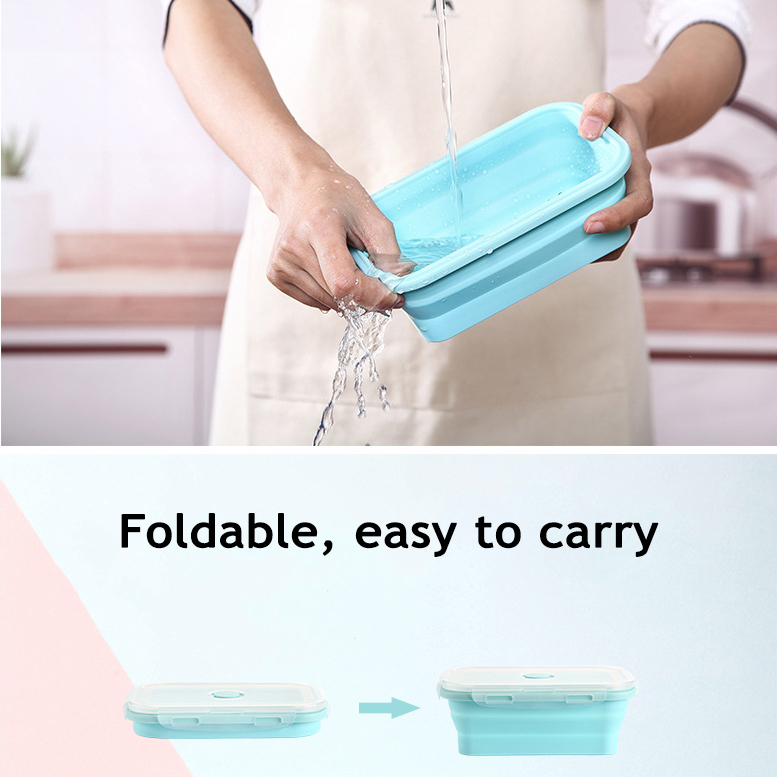 Inklapbare siliconen voedselop - Food Storage Freezer recensie en prijs