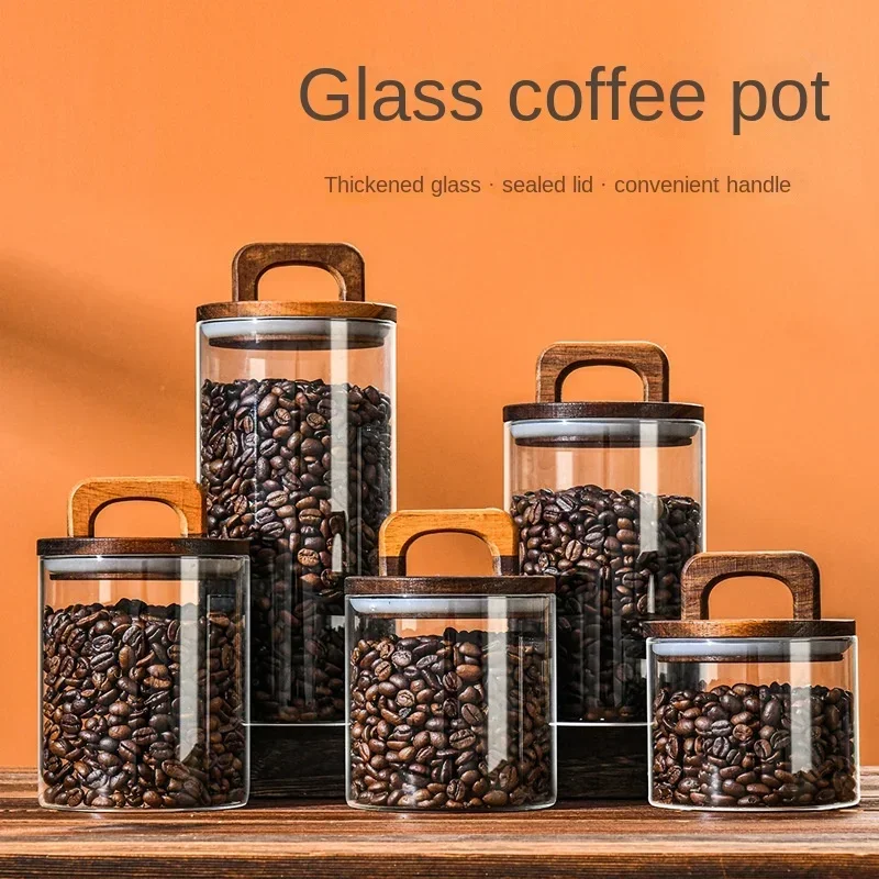 800-2100 ml Glazen pot met hou - Food Storage Glass Container Set recensie en prijs