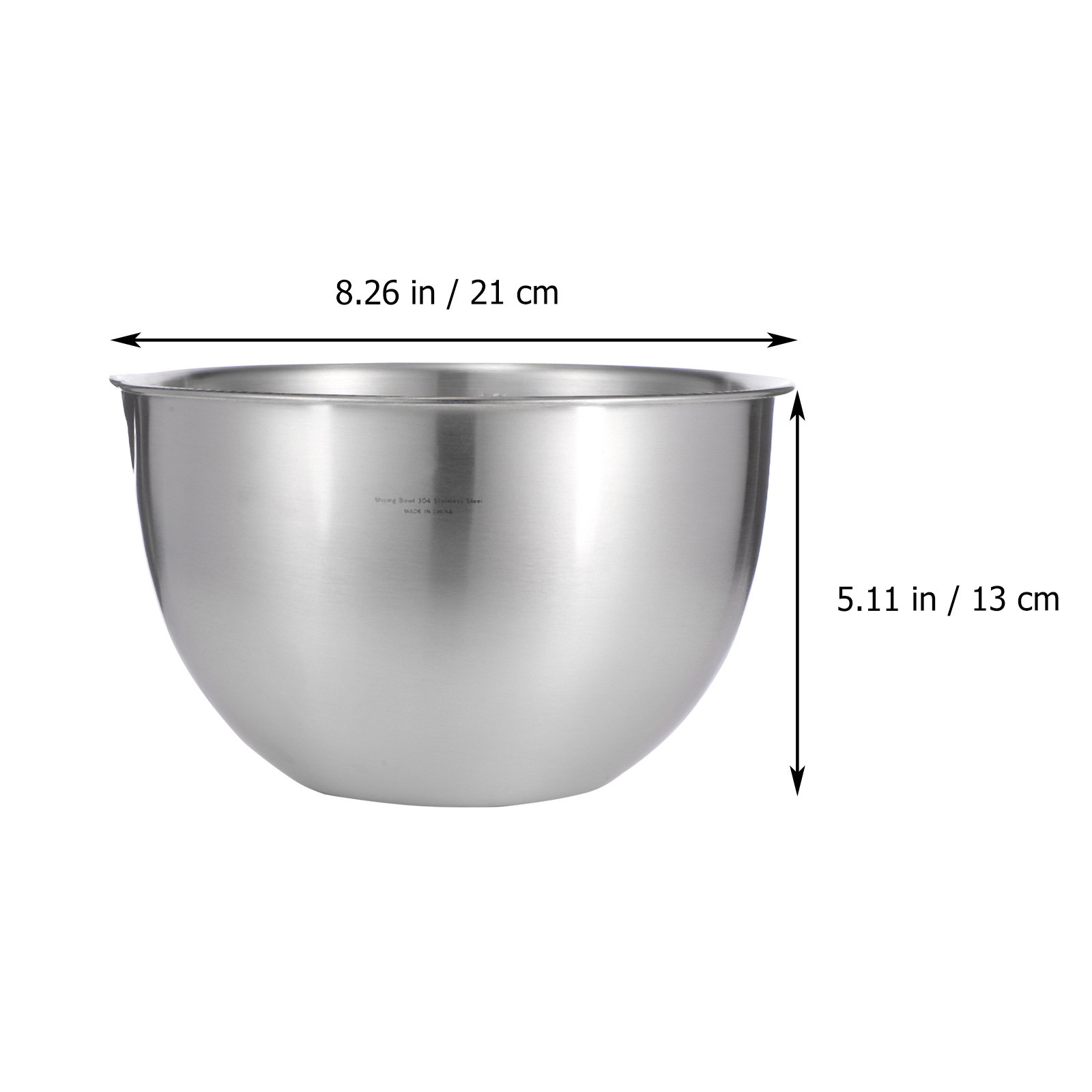 Roestvrijstalen diepe ronde me - Food Storage Eggs recensie en prijs