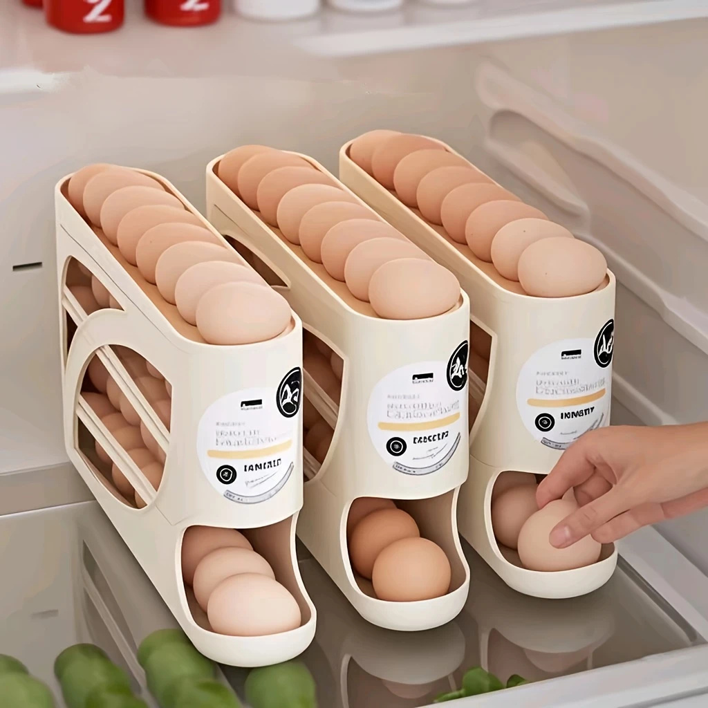 3-laags rollende eieropbergcon - Food Storage Large Plastic Containers recensie en prijs