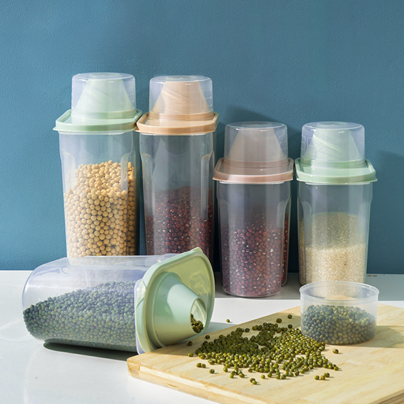 Grote keuken graanopslagtank V - Food Storage Large Plastic Containers recensie en prijs