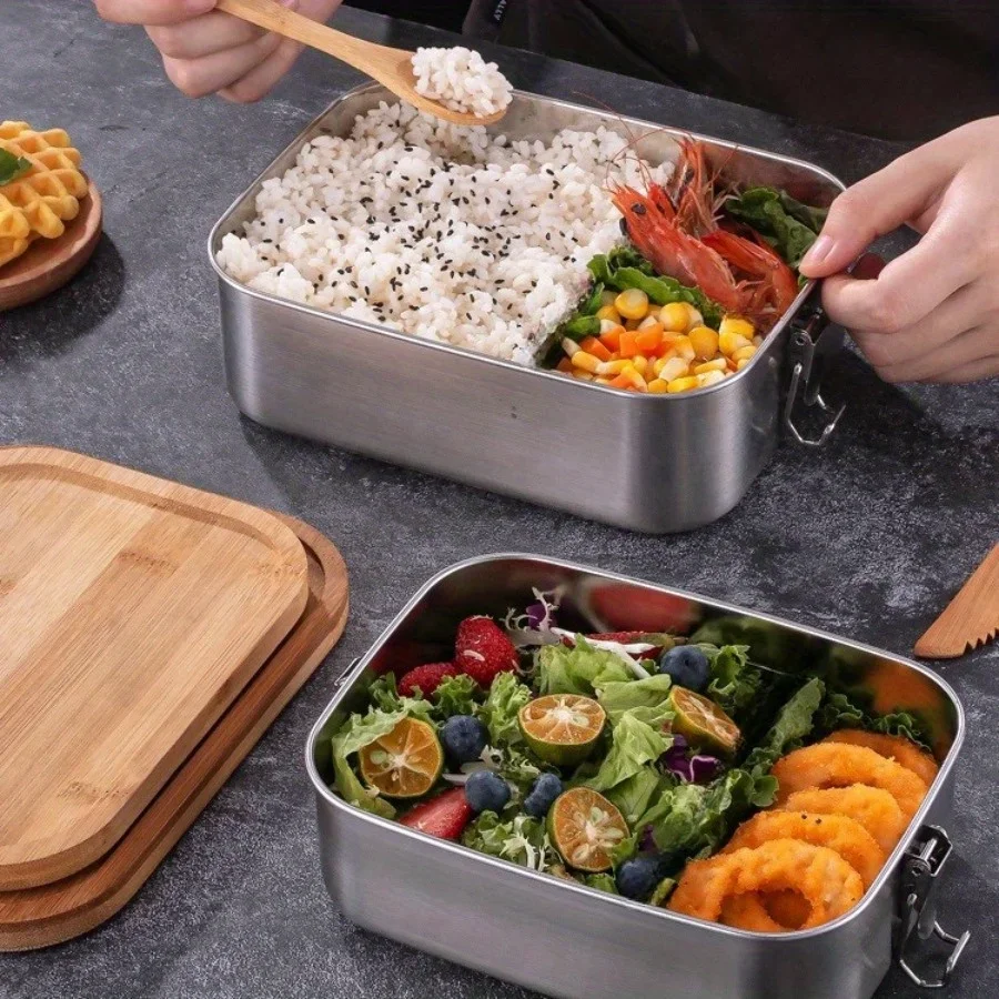 Nieuwe 304 roestvrijstalen lun - Food Storage Ideas recensie en prijs