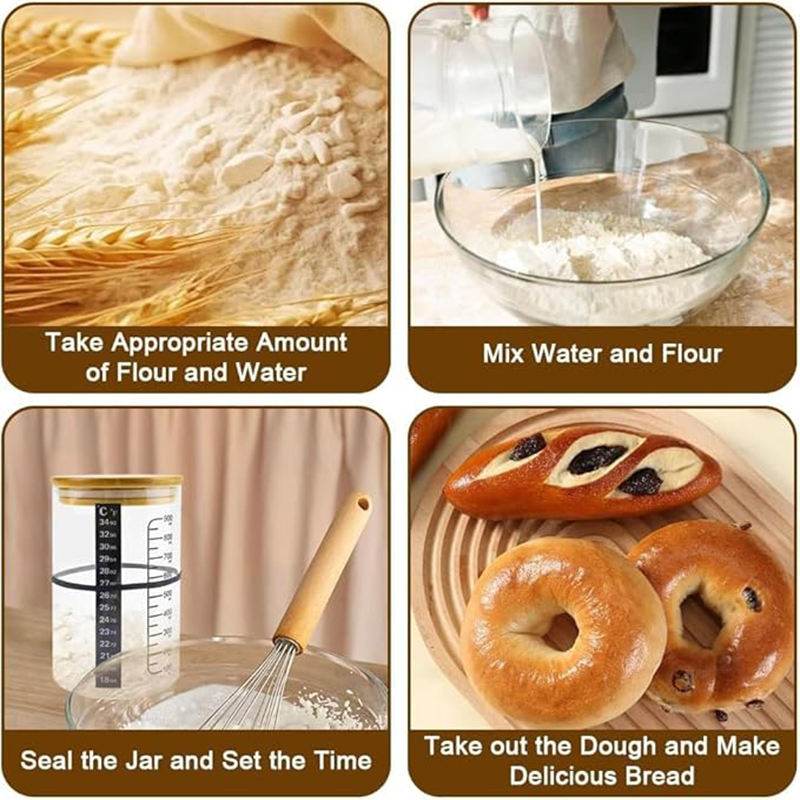 Zuurdesem Starter Jar Kit Zuur - Food Storage Kits recensie en prijs