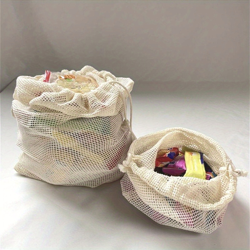 1pc katoenen mesh herbruikbare - Produce Bag Reusable Mesh recensie en prijs