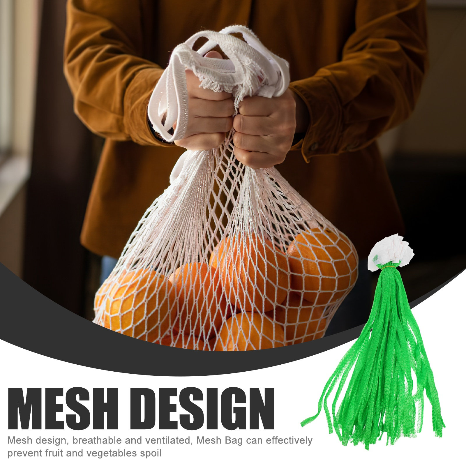 100 stuks herbruikbare mesh-pr - Produce Bag Reusable Mesh recensie en prijs