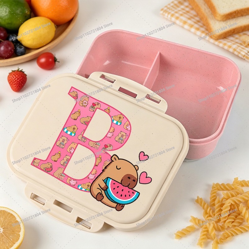 Capibara Bento Box met grote c - Food Storage Large Plastic Containers recensie en prijs