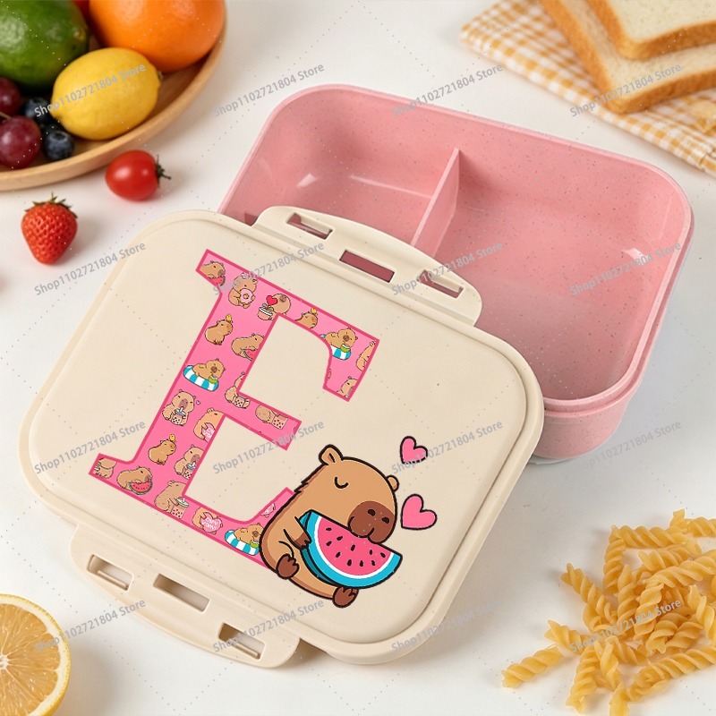 Capibara Bento Box met grote c - Food Storage Large Plastic Containers recensie en prijs