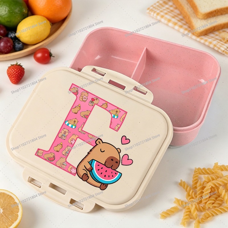 Capibara Bento Box met grote c - Food Storage Large Plastic Containers recensie en prijs