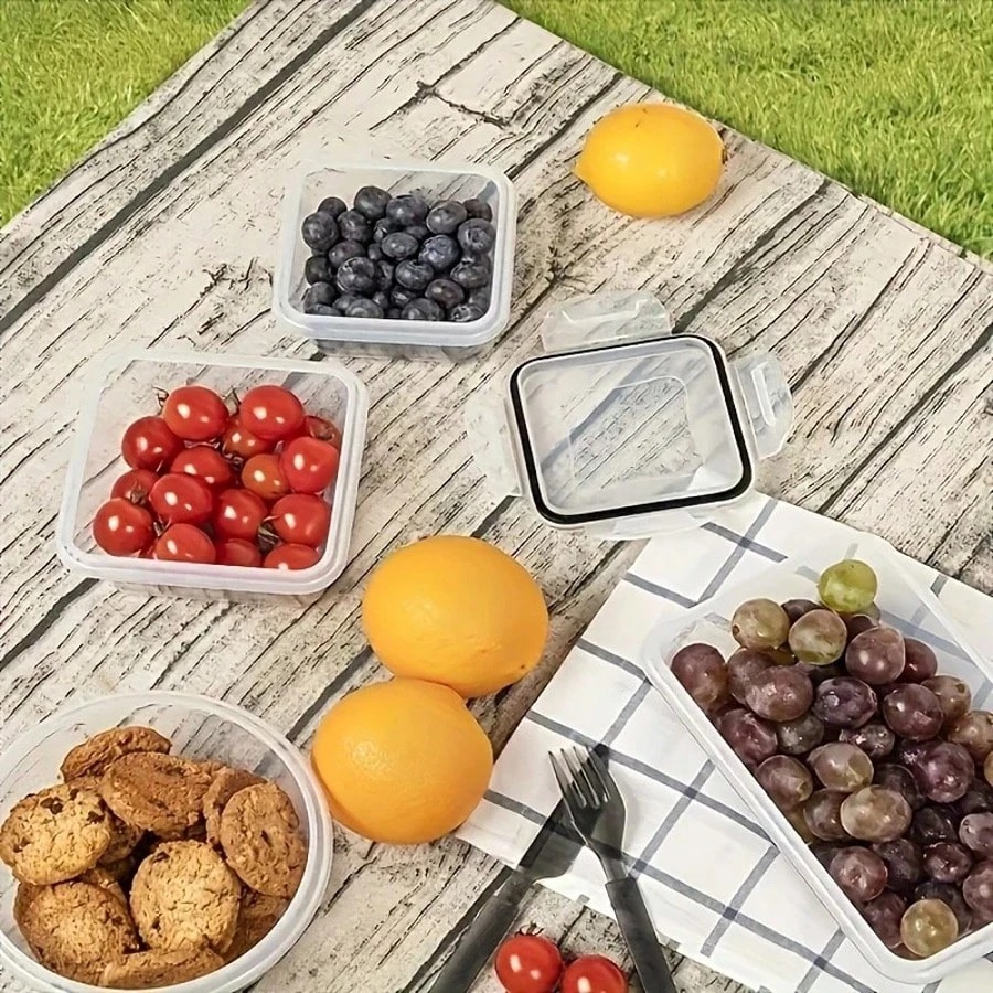 12 plastic verzegelde voedselb - Food Storage Freezer recensie en prijs
