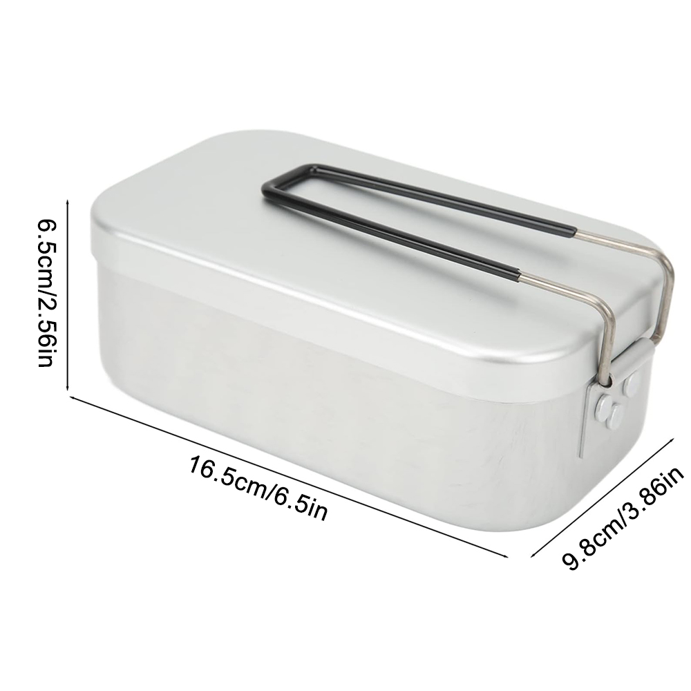 800ML Aluminium Lunchboxen Out - Food Storage Kits recensie en prijs