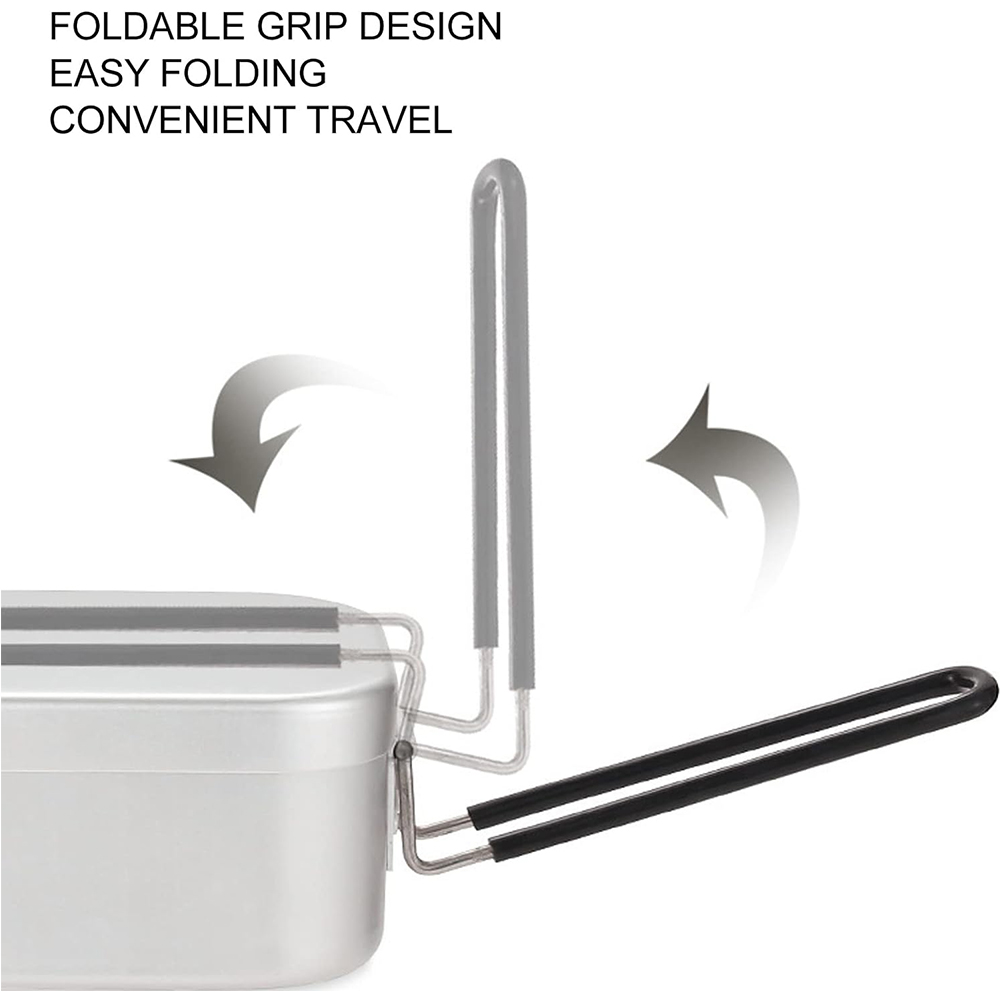 800ML Aluminium Lunchboxen Out - Food Storage Kits recensie en prijs