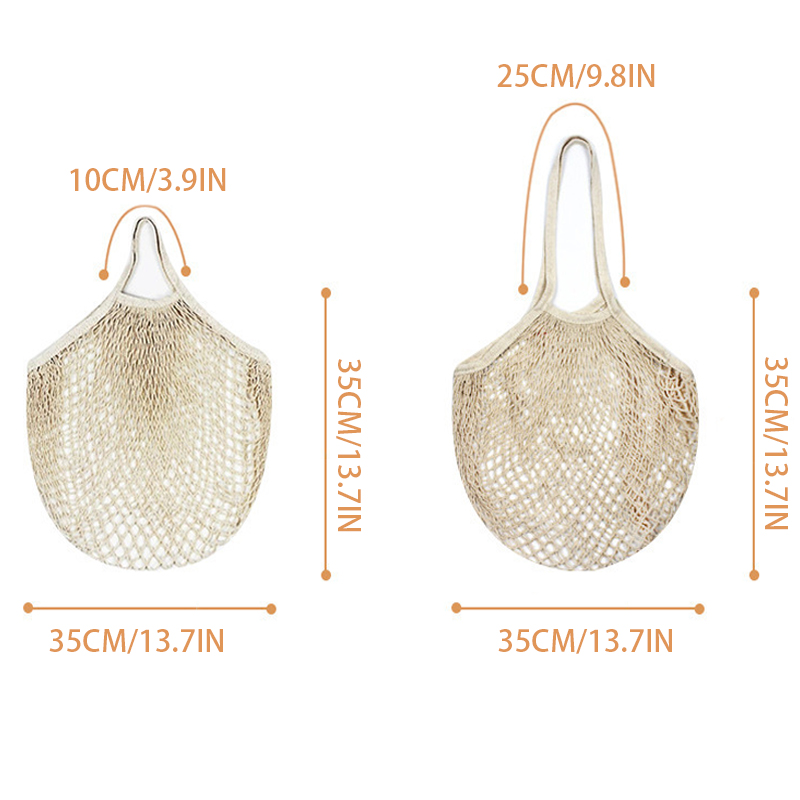 Opvouwbare katoenen mesh boods - Produce Bag Reusable Mesh recensie en prijs