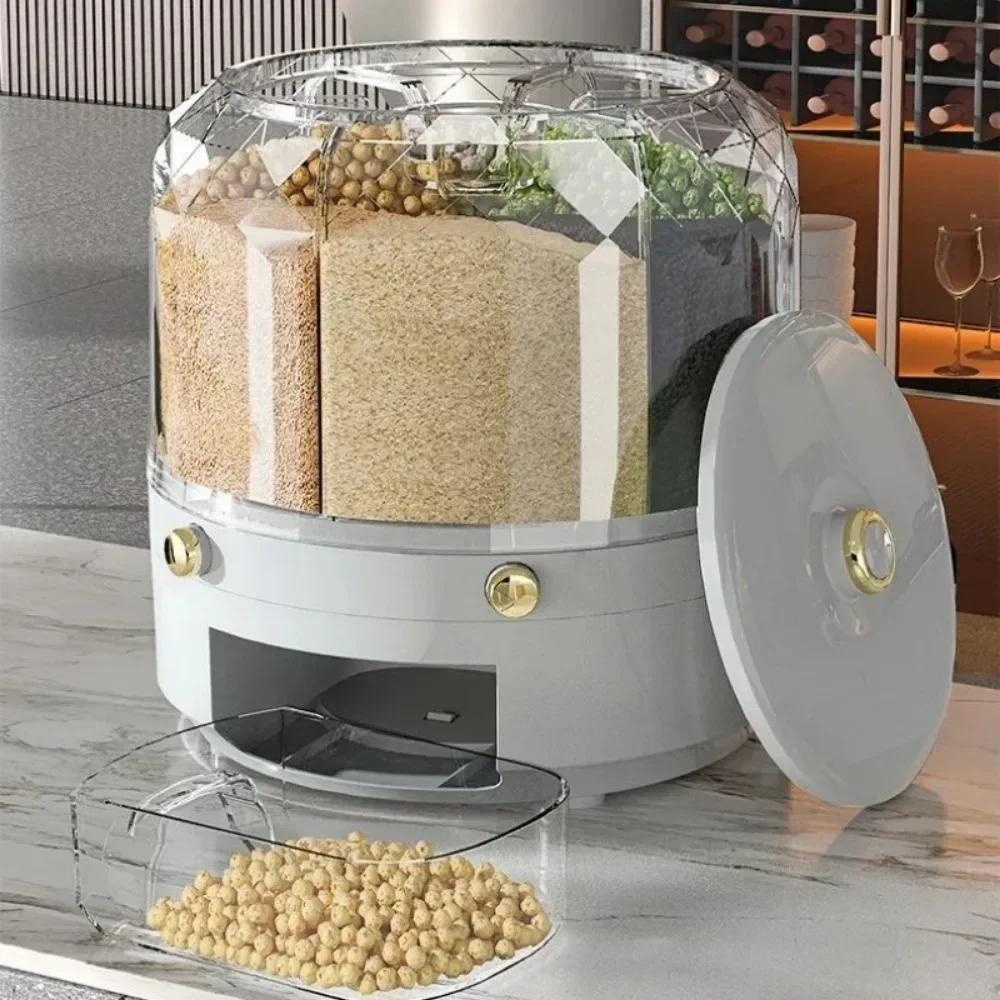 Voedselveilige draaibare graan - Food Storage Large Plastic Containers recensie en prijs