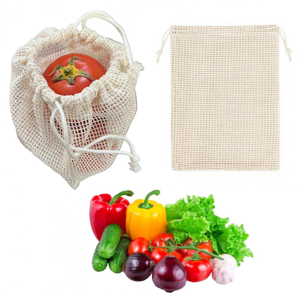 Katoenen gaasproductenzakken P - Produce Bag Reusable Mesh recensie en prijs