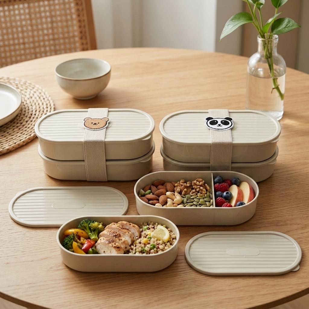 2 stks/set Cartoon Kids Bento  - Food Storage Kits recensie en prijs