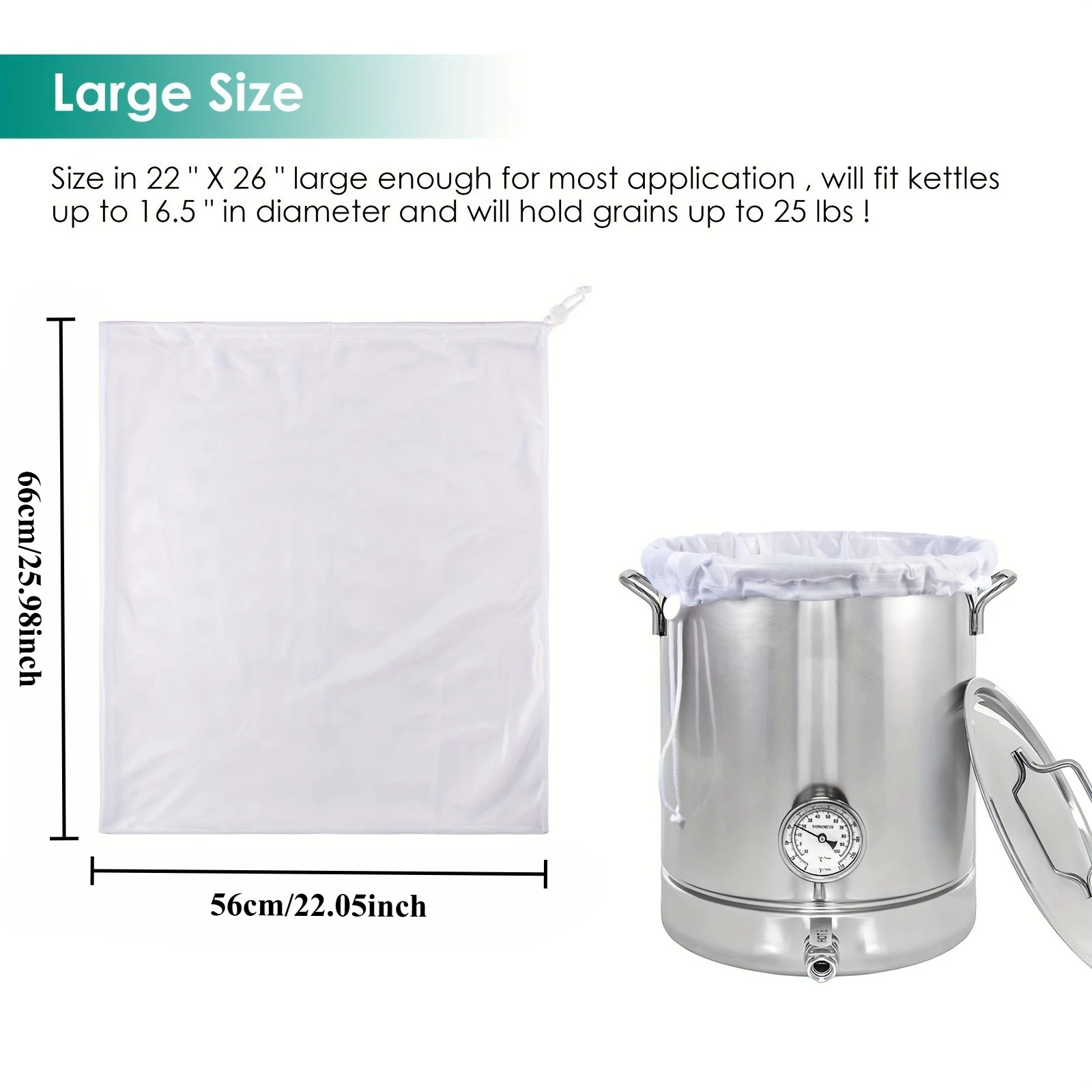 Herbruikbare filterzakjes, ges - Produce Bag Reusable Mesh recensie en prijs