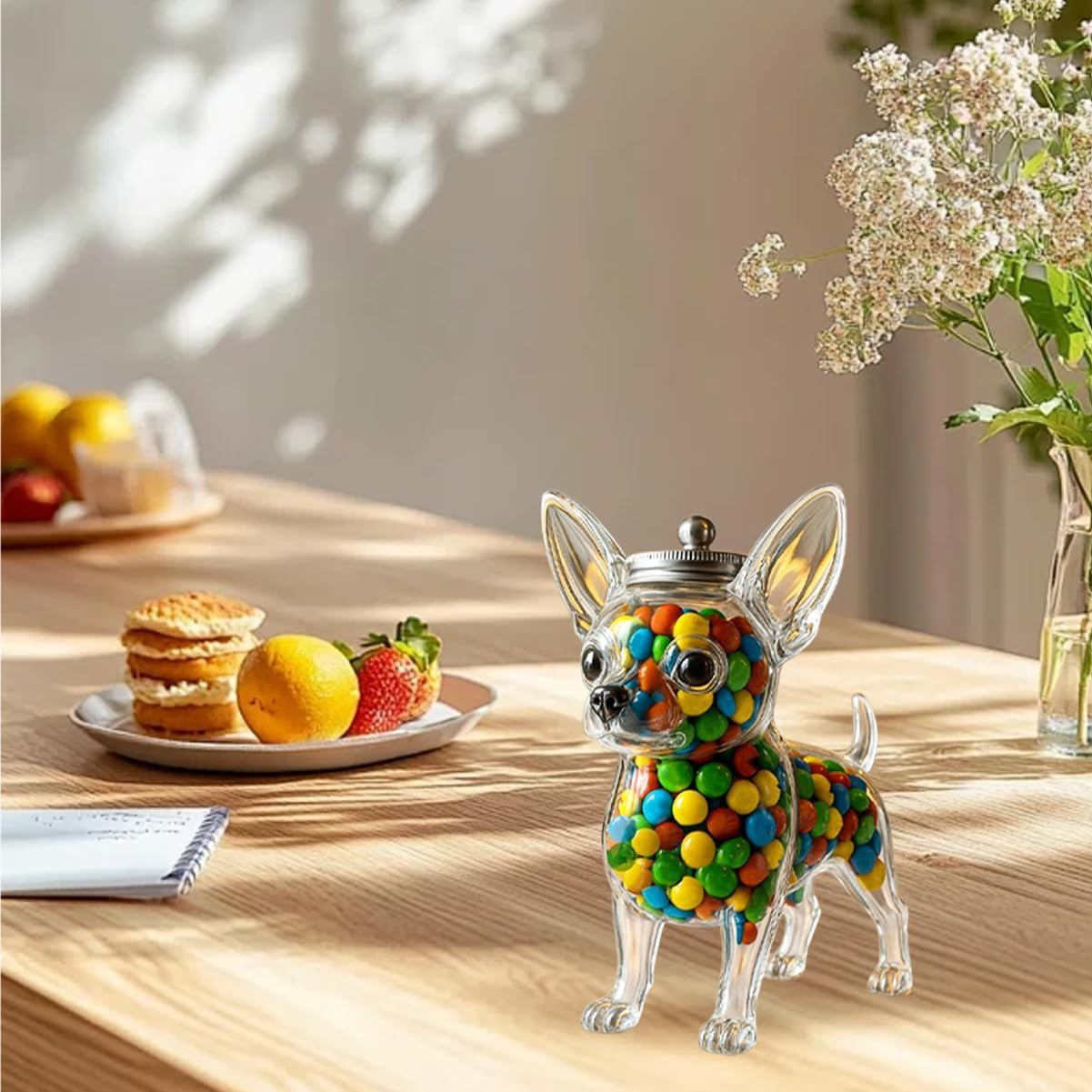 Chihuahua-vormige container vo - Food Storage Glass Container Set recensie en prijs