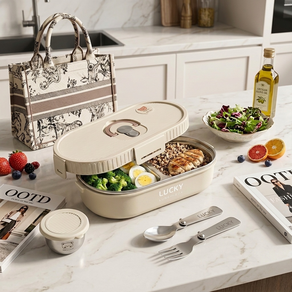 Microgolfbestendige 304 roestv - Food Storage Kits recensie en prijs