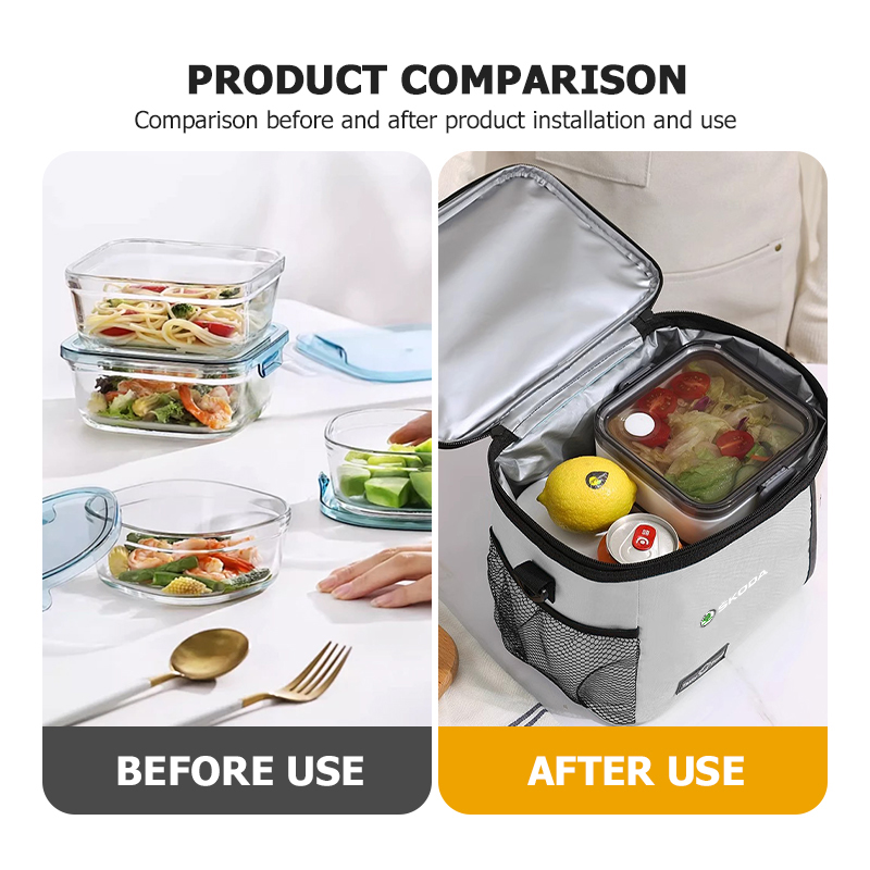 Voor Skoda Auto Logo Bento Tas - Food Storage Yeti recensie en prijs