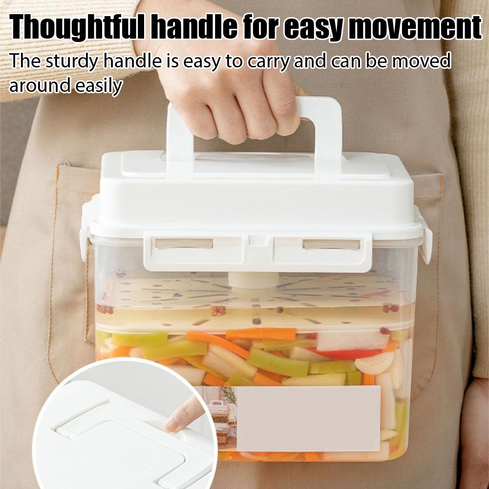 Voedselveilige kimchi-pot met  - Food Storage Large Plastic Containers recensie en prijs