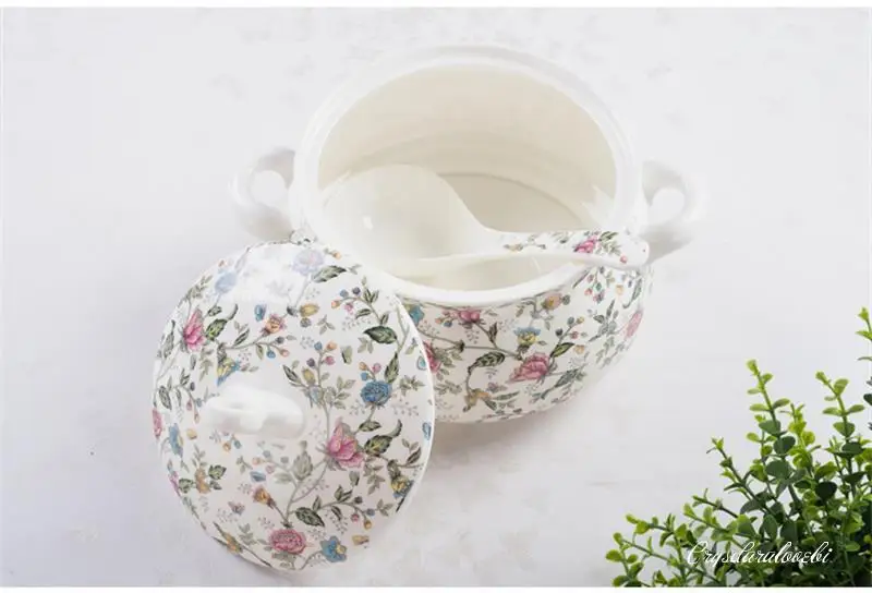 9 inch, Bone China terrine voo - Food Storage Plants recensie en prijs