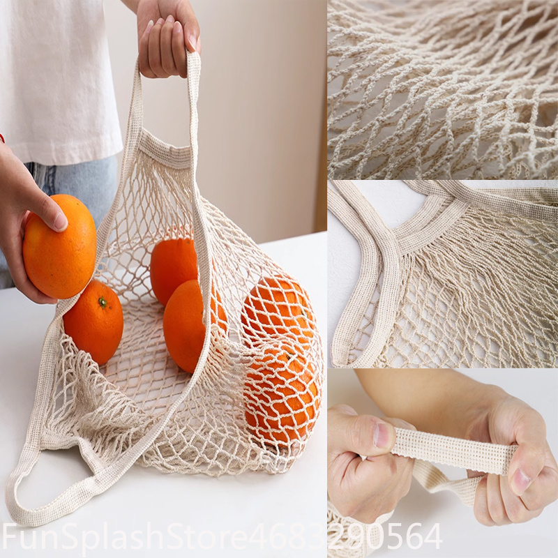 Handzame opvouwbare katoenen m - Produce Bag Reusable Mesh recensie en prijs